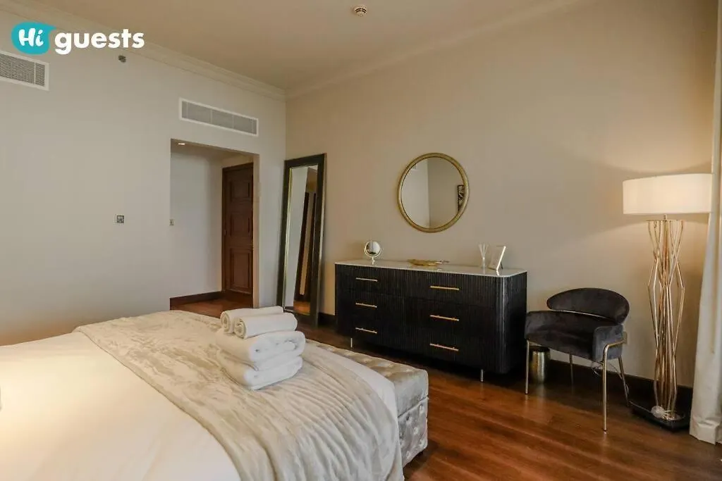 Higuests - Luxurious 2Br Haven In Iconic Palm Jumeirah Dubái Apartamento