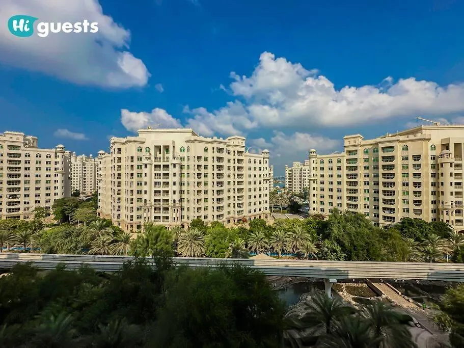Higuests - Luxurious 2Br Haven In Iconic Palm Jumeirah Dubái 0*,