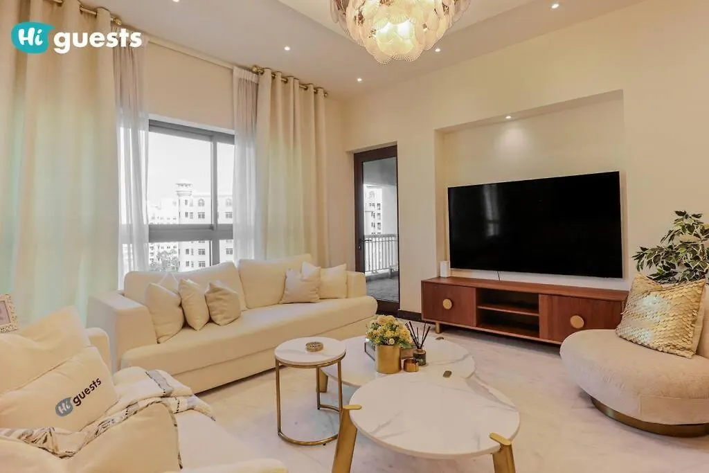 Higuests - Luxurious 2Br Haven In Iconic Palm Jumeirah Dubái 0*,
