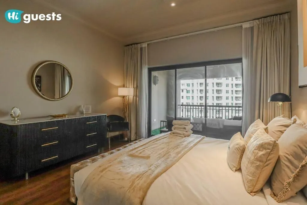 Higuests - Luxurious 2Br Haven In Iconic Palm Jumeirah Dubái 0*,