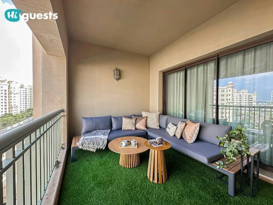 Higuests - Luxurious 2Br Haven In Iconic Palm Jumeirah Dubái
