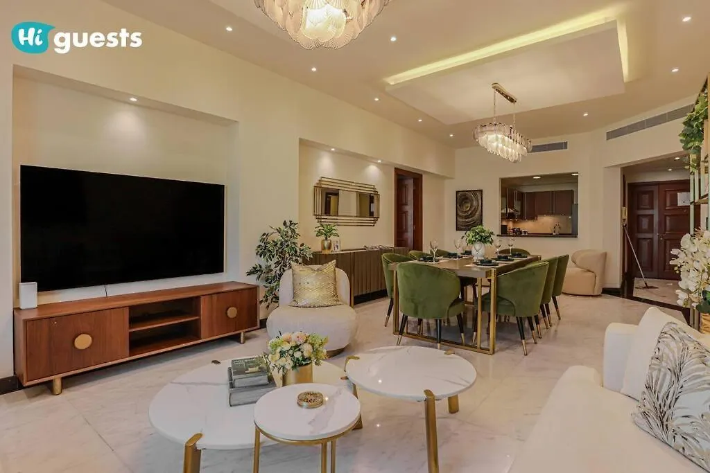 Apartment Higuests - Luxurious 2Br Haven In Iconic Palm Jumeirah Dubai