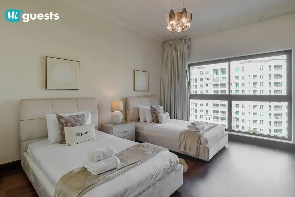 Higuests - Luxurious 2Br Haven In Iconic Palm Jumeirah Dubai