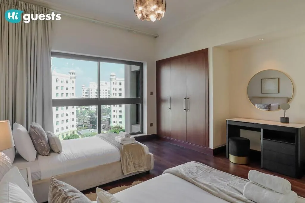 Higuests - Luxurious 2Br Haven In Iconic Palm Jumeirah Dubai